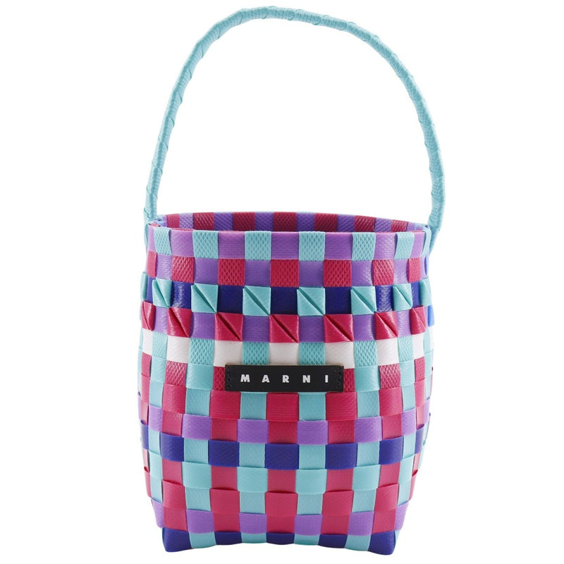 【MARNI】マルニ ポッド ウーブンバケット ハンドバッグ
 M00332 M00IW