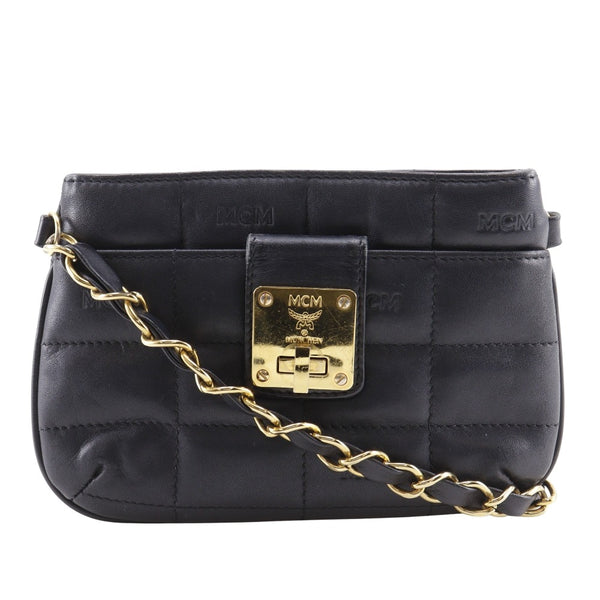 【MCM】エム・シー・エム ミニチェーンショルダー ショルダーバッグ