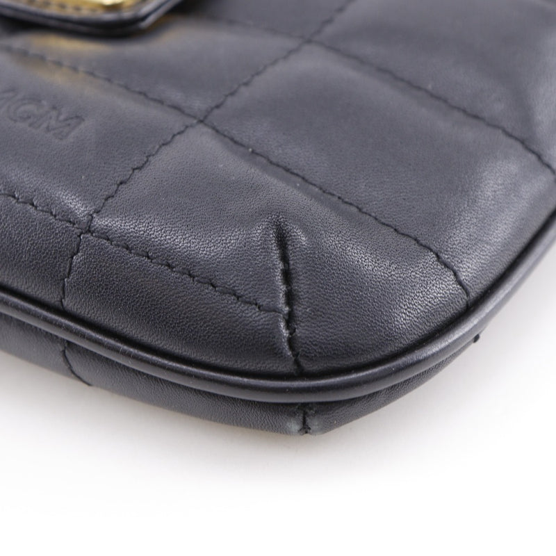 【MCM】エム・シー・エム ミニチェーンショルダー ショルダーバッグ