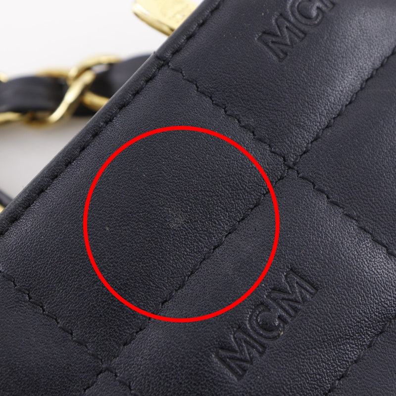 【MCM】エム・シー・エム ミニチェーンショルダー ショルダーバッグ