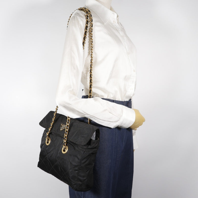 【PRADA】プラダ チェーントート トートバッグ
 B1467