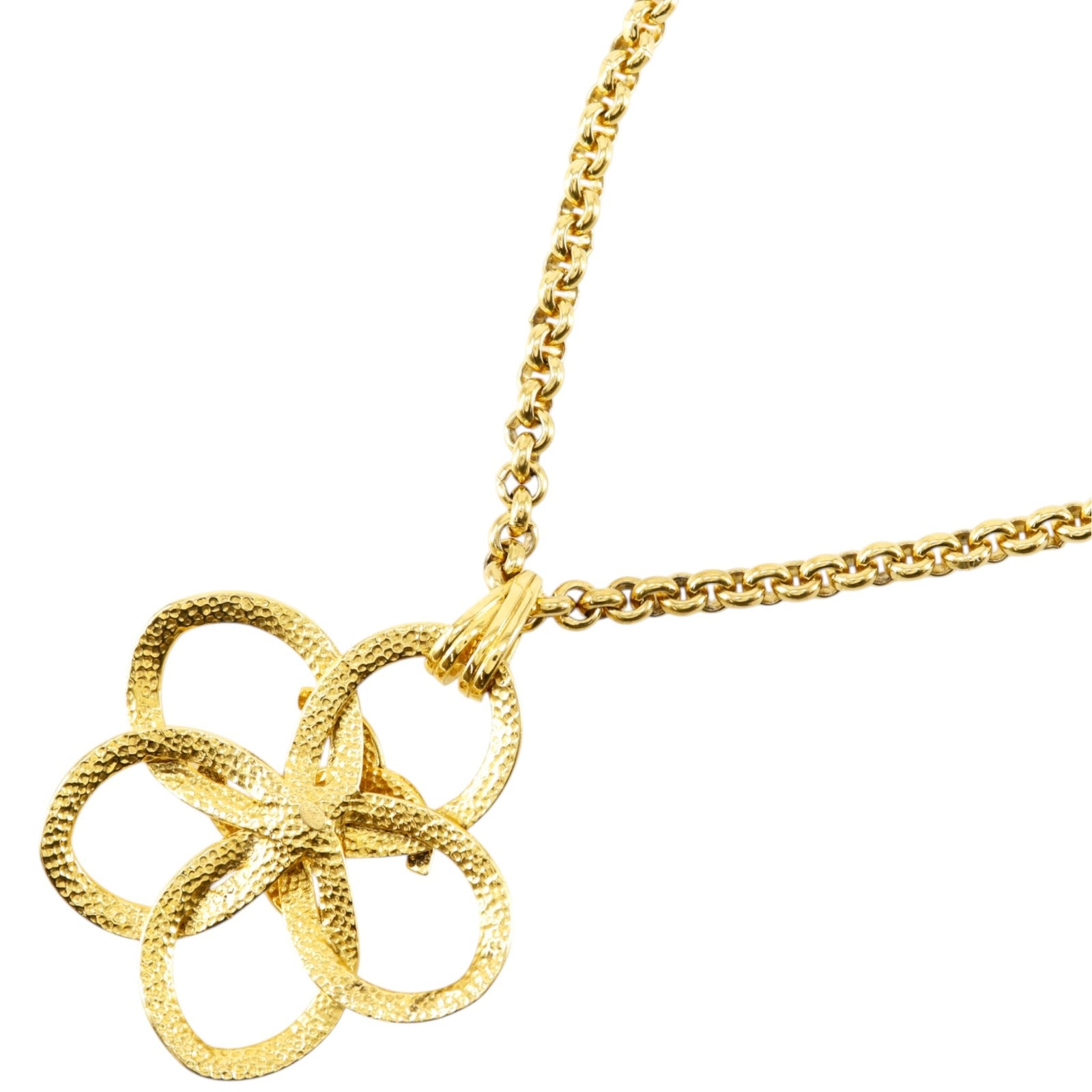 CHANEL】シャネル ココマーク フラワー ネックレス – NISHIKINO