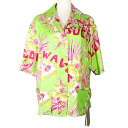 GUCCI 半袖シャツ GUCCI】グッチ 花柄 半袖シャツ 694890 – NISHIKINO VINTAGE KYOTO