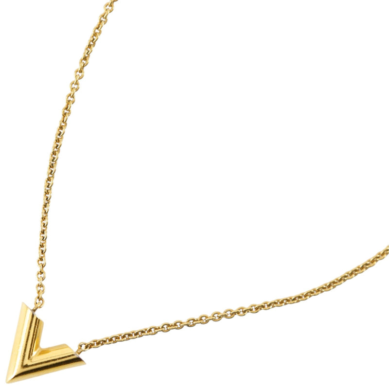 V*n様 LOUIS VUITTON ネックレス LOUIS VUITTON]LOUIS VUITTON Essential V Necklace M61083