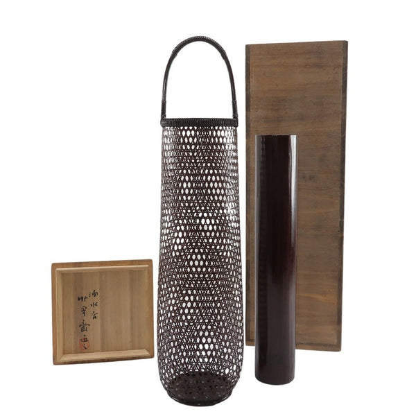 Tanabe Tanabe de deuxième génération, coquille de tortue, antique en forme de fleurs cylindriques