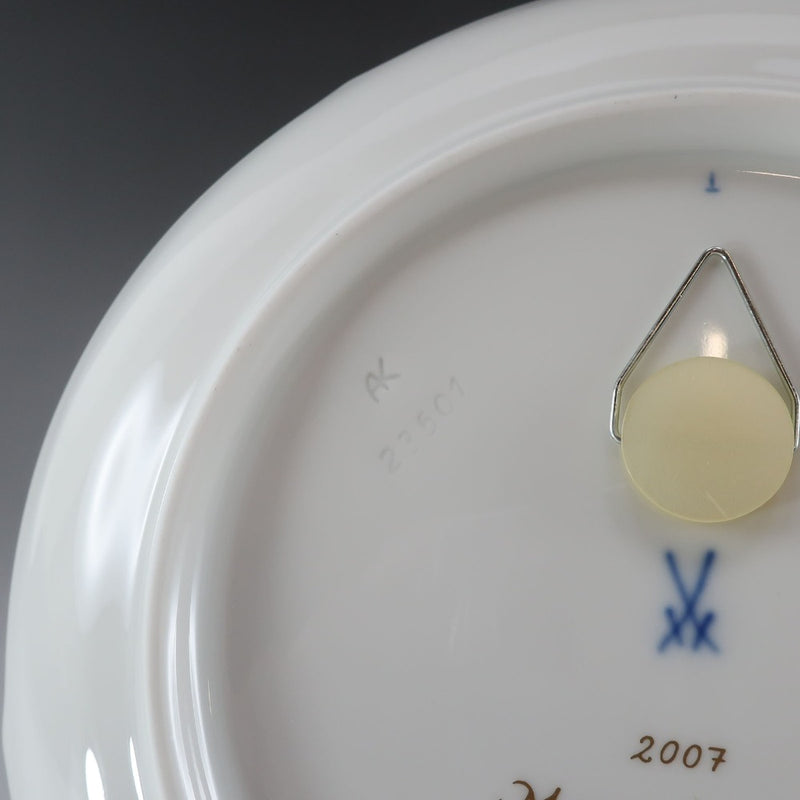 Meissen】マイセン 2007年 イヤープレート 置物 オブジェ