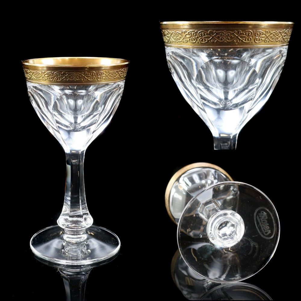 モーゼル　Moser 5個セット デザートグラス モーゼル Moser 5個セット デザートグラス モーゼル Moser 5個セット