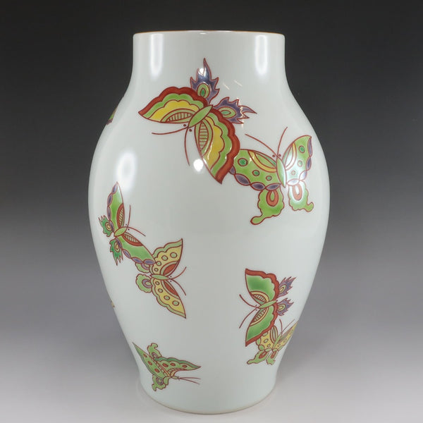 General de 5ª generación Miura Takeizumi Eyu Butterfly Jarrón