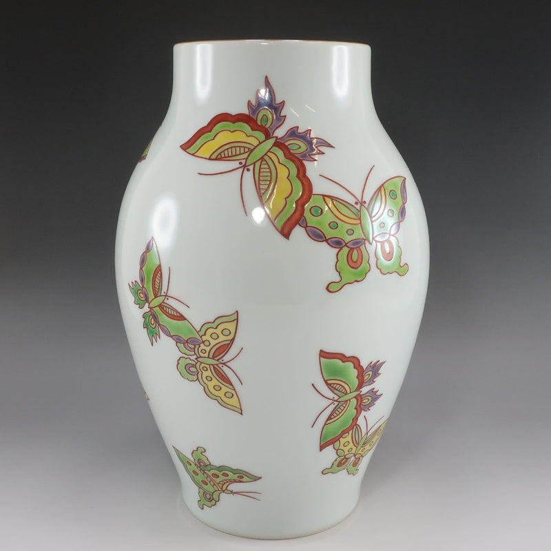 General de 5ª generación Miura Takeizumi Eyu Butterfly Jarrón