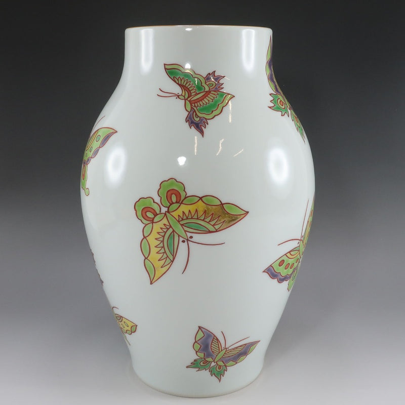 General de 5ª generación Miura Takeizumi Eyu Butterfly Jarrón