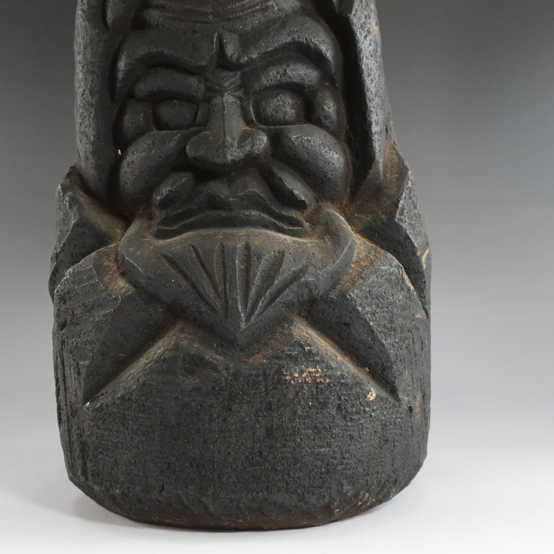 Stone Daruma Daishi Ornement Antique