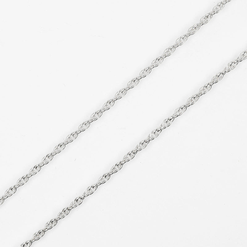 [Tiffany & co.] Tiffany 
 Collier Saint-Christophe 
 Silver 925 × K18 Or jaune environ 14,4 g st.