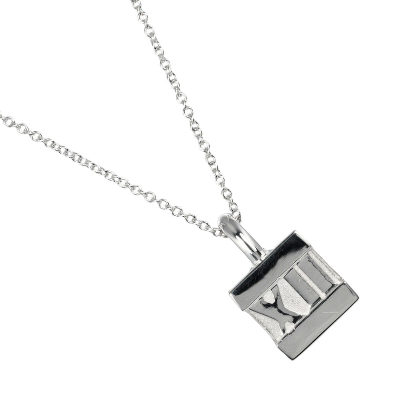 [Tiffany & co.]TIFFANY&Co.
 Atlas rock Necklace
 Silver 925 Approximately 11.5g Atlas Lock Ladies A Rank