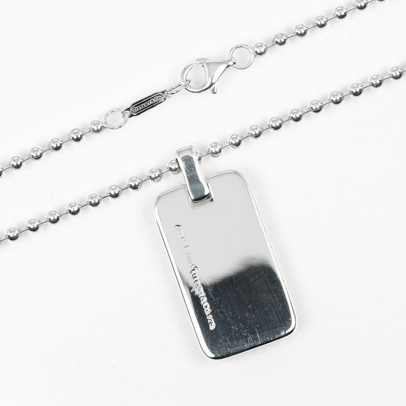 [Tiffany & co.] Tiffany 
 Collier de bar atlas 
 Ball Chain Silver 925 Environ 19,2 g Atlas Bar Ladies un rang