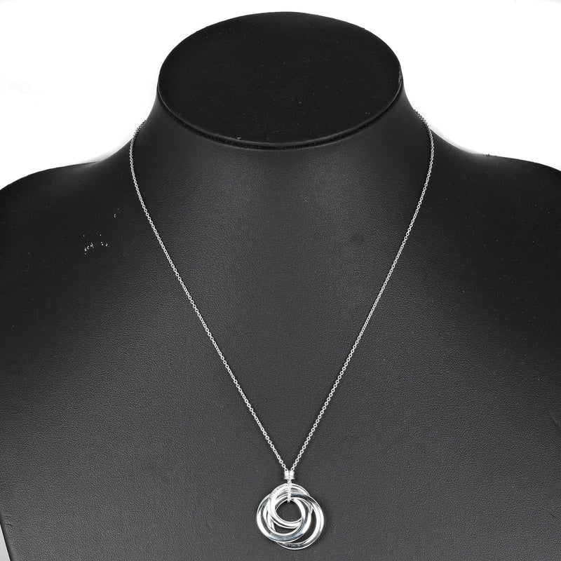 [Tiffany & co.]TIFFANY&Co.
 1837 Interlocking Circle Necklace
 Silver 925 about 5.1g 1837 Interlocking Circle Ladies A Rank