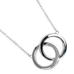 [Tiffany & co.]TIFFANY&Co.
 1837 Interlocking Circle Necklace
 Silver 925 about 4.9G 1837 Interlocking Circle Ladies A Rank