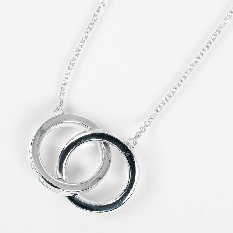 [Tiffany & co.]TIFFANY&Co.
 1837 Interlocking Circle Necklace
 Silver 925 about 4.9G 1837 Interlocking Circle Ladies A Rank