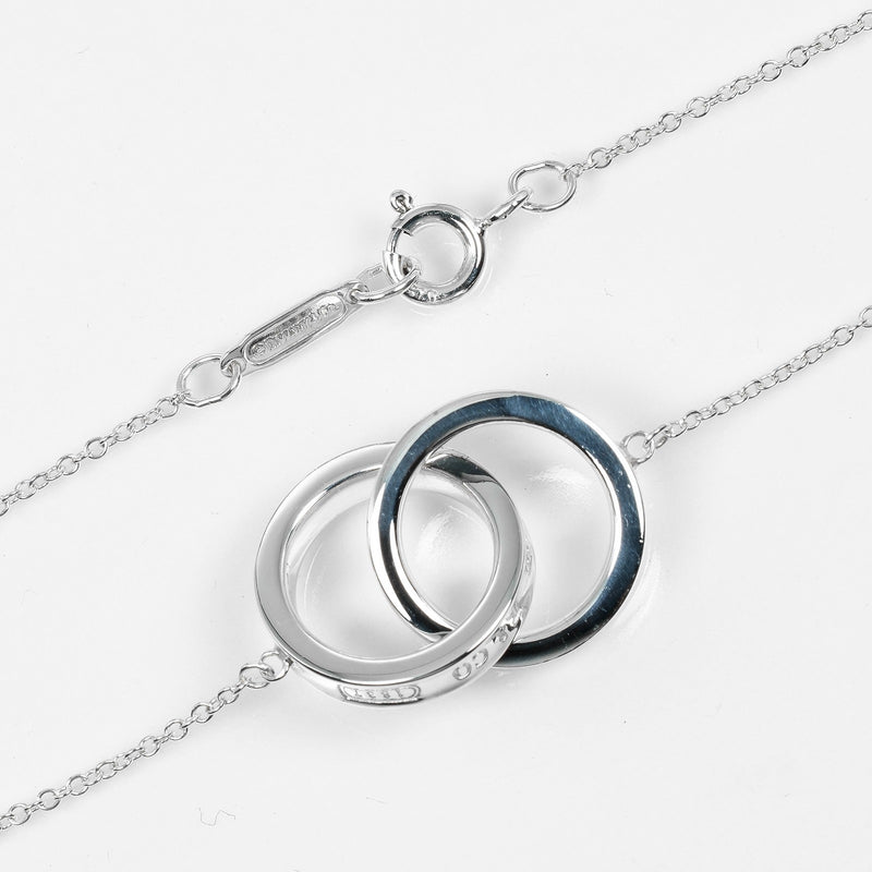 [Tiffany & co.]TIFFANY&Co.
 1837 Interlocking Circle Necklace
 Silver 925 about 4.9G 1837 Interlocking Circle Ladies A Rank