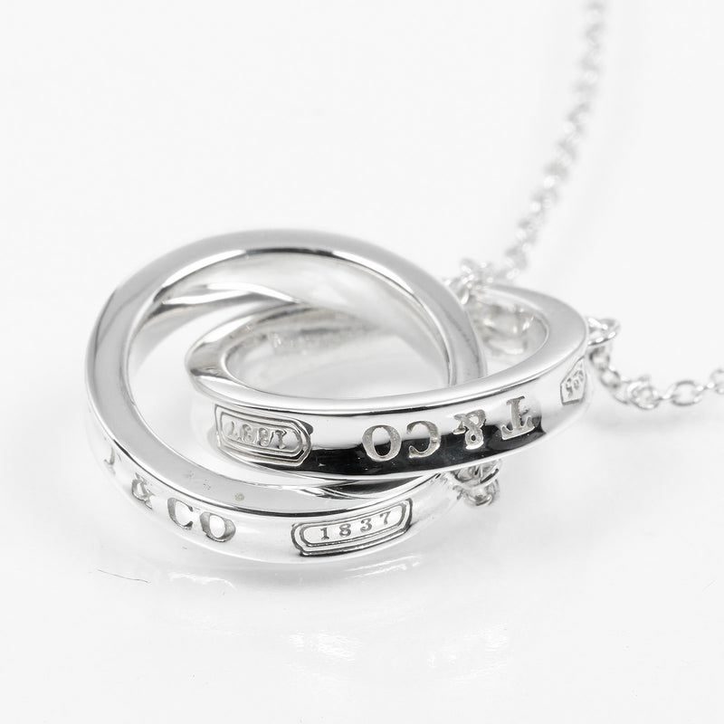 [Tiffany & co.]TIFFANY&Co.
 1837 Interlocking Circle Necklace
 Silver 925 about 4.9G 1837 Interlocking Circle Ladies A Rank