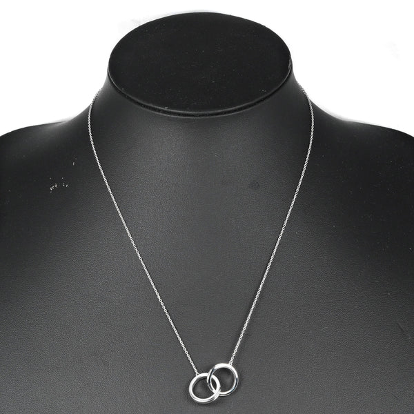 [Tiffany & co.]TIFFANY&Co.
 1837 Interlocking Circle Necklace
 Silver 925 about 4.3g 1837 Interlocking Circle Ladies A Rank