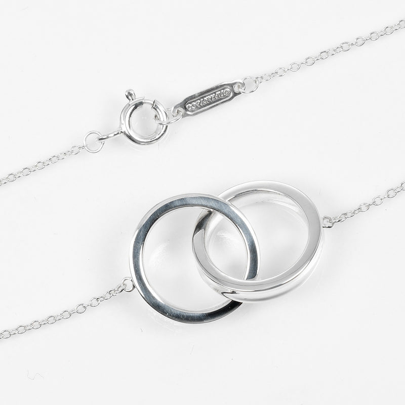 [Tiffany & co.]TIFFANY&Co.
 1837 Interlocking Circle Necklace
 Silver 925 about 4.3g 1837 Interlocking Circle Ladies A Rank