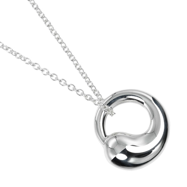 [Tiffany & co.]TIFFANY&Co.
 Eternal circle Necklace
 Silver 925 about 3.8g Eternal Circle Ladies A Rank