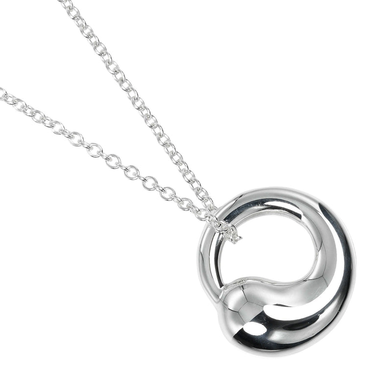 【TIFFANY&Co.】ティファニー
 エターナル サークル ネックレス
 シルバー925 約3.8g Eternal circle レディースAランク