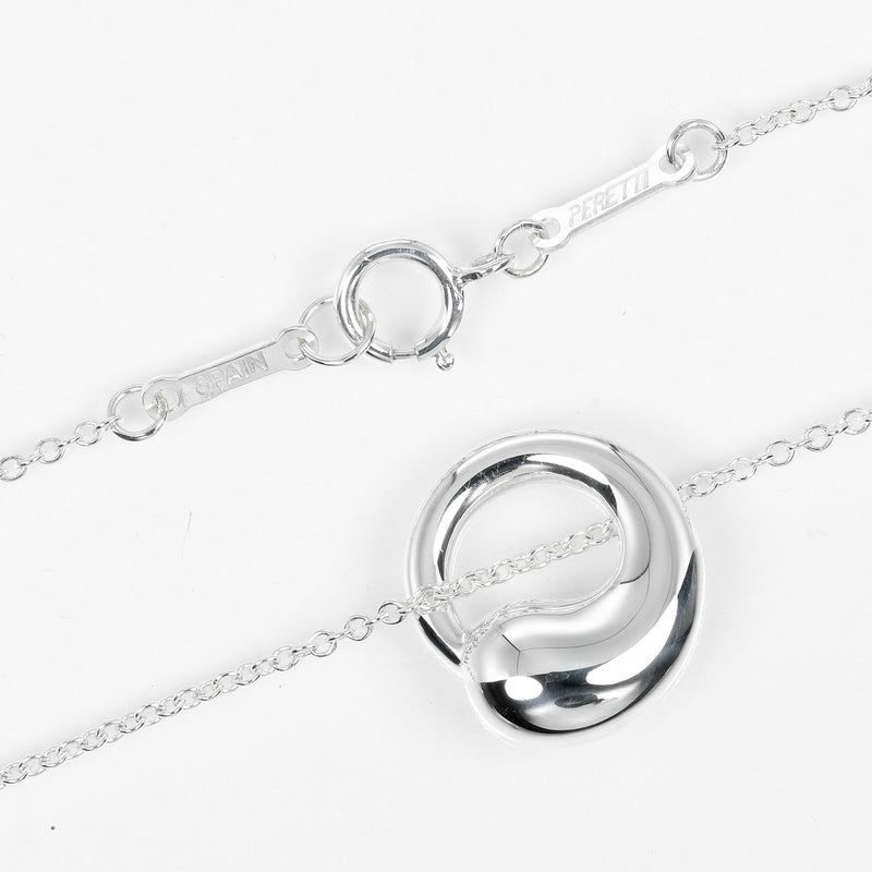 [Tiffany & co.]TIFFANY&Co.
 Collar del círculo eterno 
 Silver 925 aproximadamente 3.8 g de Eternal Circle Damas A Rank