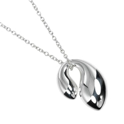 [Tiffany & co.]TIFFANY&Co.
 Double tier drop Necklace
 Silver 925 Approximately 5.6g DOUBLE TEARDROP Ladies A Rank