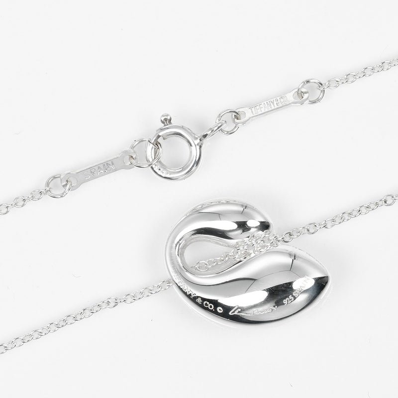 [Tiffany & co.]TIFFANY&Co.
 Collar de doble nivel 
 Silver 925 aproximadamente 5.6g Doble lágrima Damas A Rank