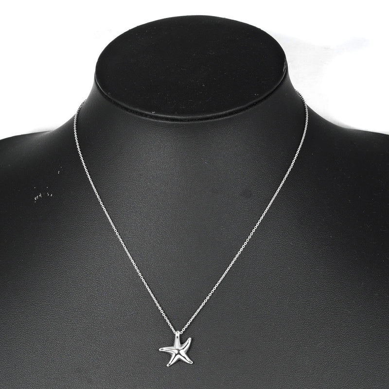 [Tiffany & co.]TIFFANY&Co.
 Starfish Necklace
 Silver 925 about 2.9G Star Fish Ladies A Rank