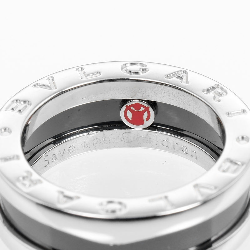 【BVLGARI】ブルガリ
 ビーゼロワン セーブザチルドレン 7号 リング・指輪
 B.ZERO1 シルバー925 約6g Be zero one save the children レディースA-ランク