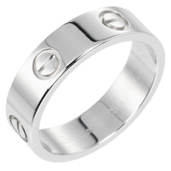 [Cartier] Cartier 
 Love 17 Ring / Ring 
 PT950 Platinum Environ 10g Love Men's a un rang