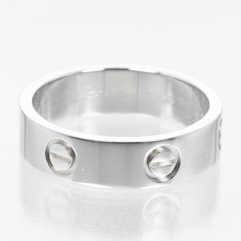 [Cartier] Cartier 
 Love 17 Ring
 PT950 Platinum Approximately 10g Love Men's A Rank