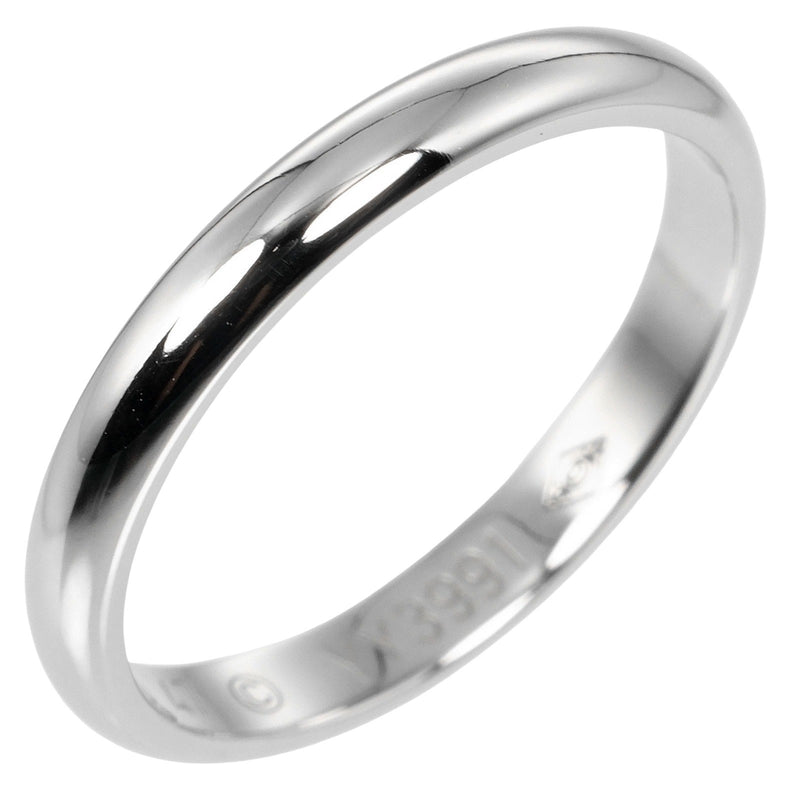 [Cartier] Cartier 
 1895 boda 7 anillo / anillo 
 PT950 Platinum aproximadamente 2.58g 1895 Ladies de bodas un rango