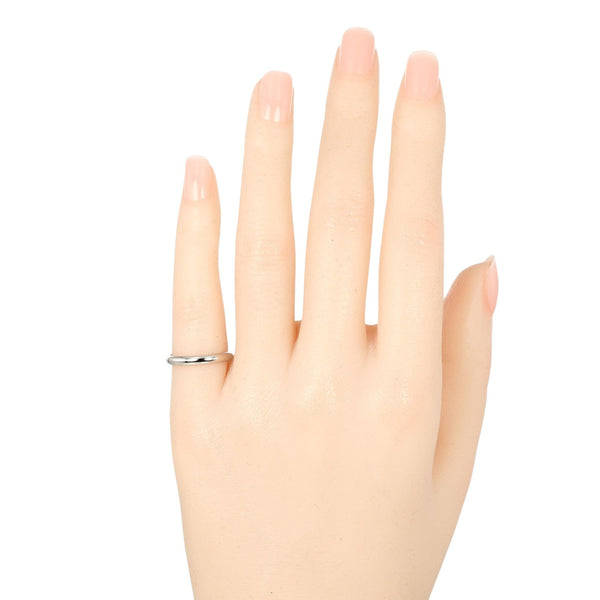 [Cartier] Cartier 
 1895 boda 7 anillo / anillo 
 PT950 Platinum aproximadamente 2.58g 1895 Ladies de bodas un rango