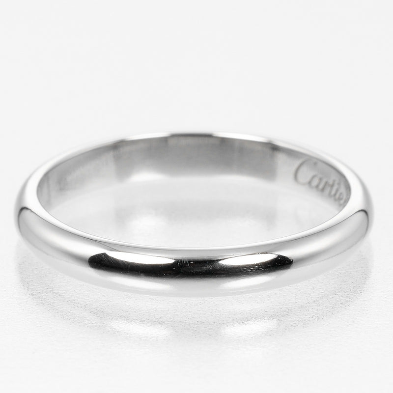 [Cartier] Cartier 
 1895 boda 7 anillo / anillo 
 PT950 Platinum aproximadamente 2.58g 1895 Ladies de bodas un rango