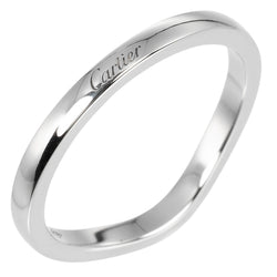 【CARTIER】カルティエ
 バレリーナ カーブ 13.5号 リング・指輪
 Pt950プラチナ 約3.7g Ballerina curve レディースAランク