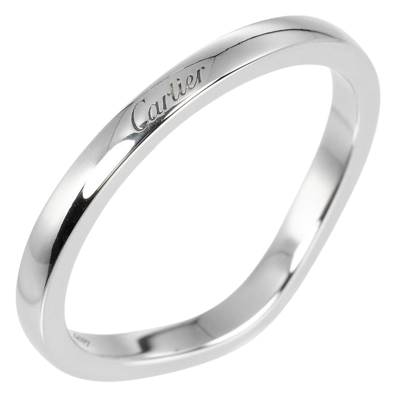 [Cartier] Cartier 
 Ballerina curve No. 13.5 Ring
 PT950 Platinum about 3.7g Ballerina Curve Ladies A Rank