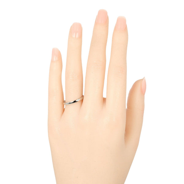 [Cartier] Cartier 
 Curva de bailarina No. 13.5 Anillo / anillo 
 PT950 Platinum aproximadamente 3.7G Ballerina Curve Damas A Rank