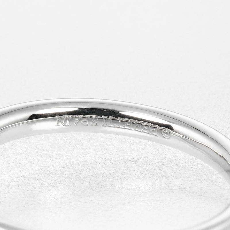 [Tiffany & co.]TIFFANY&Co.
 Curve band 10 Ring
 2mm Model PT950 Platinum x 9P Diamond about 3.2g CURVED BAND Ladies A-Rank