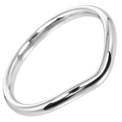 [Tiffany & co.] Tiffany 
 Bande incurvée n ° 16 anneau / anneau 
 Modèle de 2 mm PT950 Platinum Environ 4G Band incurvé Madames A RANG