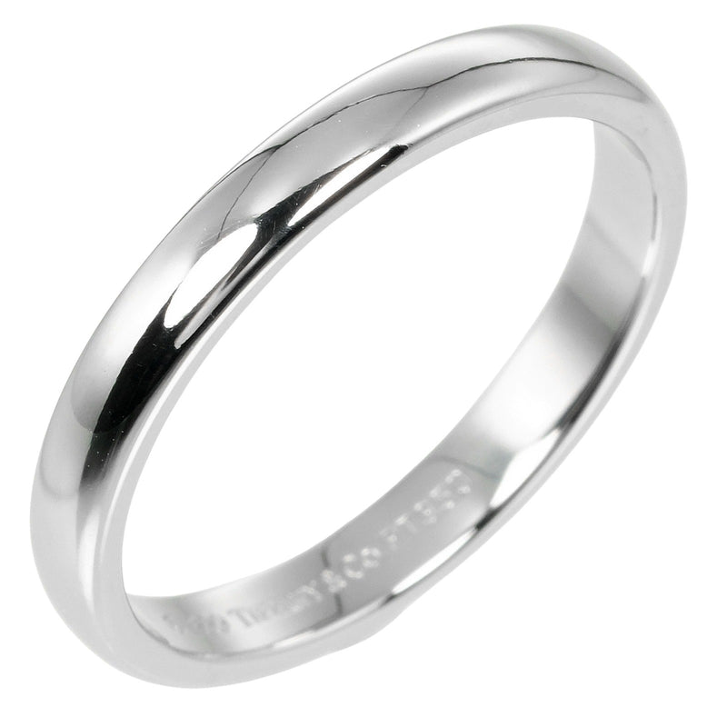 [Tiffany & co.]TIFFANY&Co.
 Forever Wedding Classic Band No. 16 Anillo / anillo 
 Modelo de 3 mm PT950 Platinum aproximadamente 5.26g Forever Wedding Classic Band Ladies A Rank