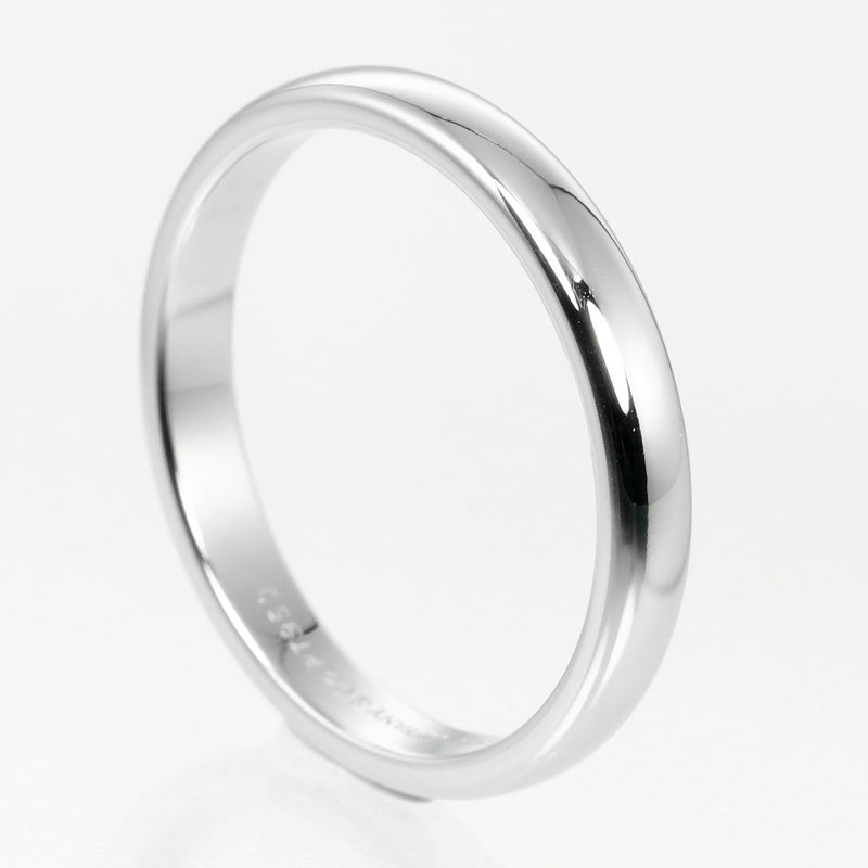 [Tiffany & co.] Tiffany 
 Forever Wedding Classic Band n ° 16 Anneau / bague 
 Modèle de 3 mm PT950 Platinum Environ 5,26 g pour toujours le groupe classique de mariage mesdies un rang