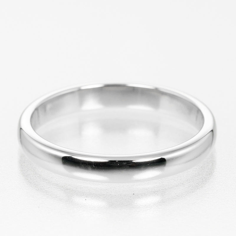 [Tiffany & co.] Tiffany 
 Forever Wedding Classic Band n ° 16 Anneau / bague 
 Modèle de 3 mm PT950 Platinum Environ 5,26 g pour toujours le groupe classique de mariage mesdies un rang