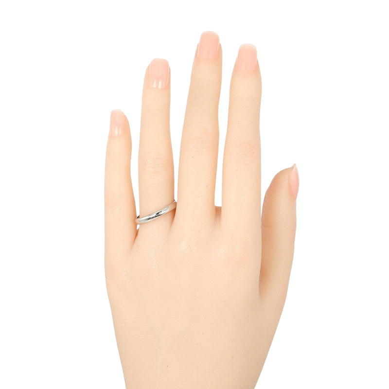 [Tiffany & co.]TIFFANY&Co.
 Nots Lucida No. 16 Ring
 3mm PT950 Platinum about 4.81g NOTES LUCIDA Ladies A Rank