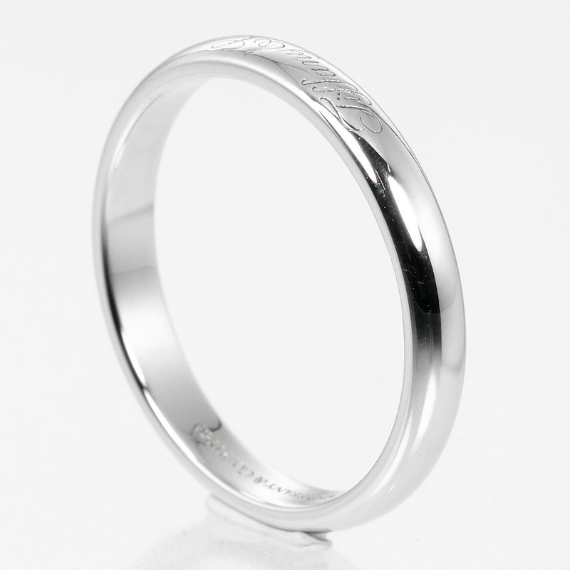 [Tiffany & co.]TIFFANY&Co.
 Nots Lucida No. 16 Ring
 3mm PT950 Platinum about 4.81g NOTES LUCIDA Ladies A Rank