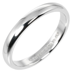 [Tiffany & co.] Tiffany 
 Band classique n ° 14.5 Anneau / anneau 
 Modèle de 3 mm PT950 Platinum Environ 4,9 g de groupe classique Mesdames A RANG