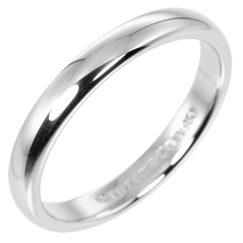 [Tiffany & co.]TIFFANY&Co.
 Classic Band No. 14.5 Ring
 3mm model PT950 Platinum Approximately 4.9G Classic Band Ladies A Rank