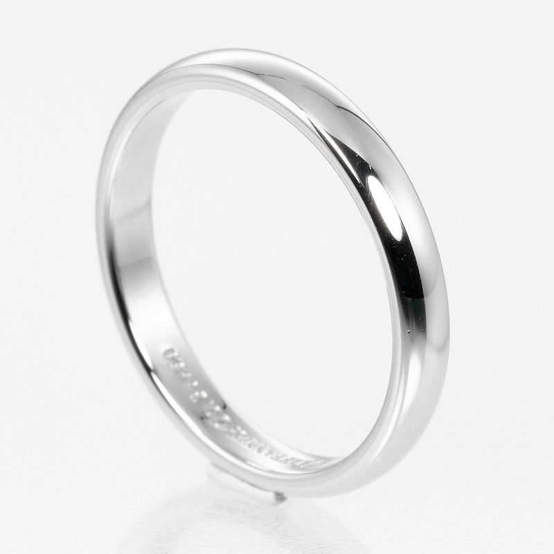 [Tiffany & co.]TIFFANY&Co.
 Banda clásica No. 14.5 Anillo / anillo 
 Modelo de 3 mm PT950 Platinum aproximadamente 4.9g Damas de banda clásica un rango